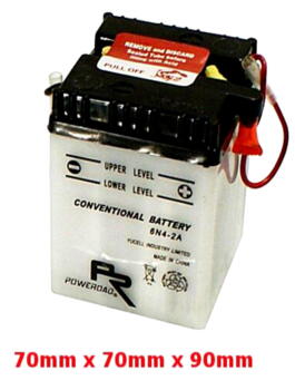 6 volt Batteri 6N2-2A