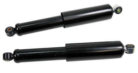Støddæmpersæt sort/sort kappe 31cm DPR
