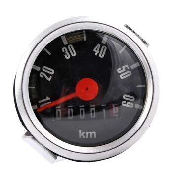 Speedometer org model 60km/ø48 krom/sort