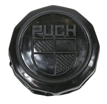 Tankdæksel sort med Puch logo original
