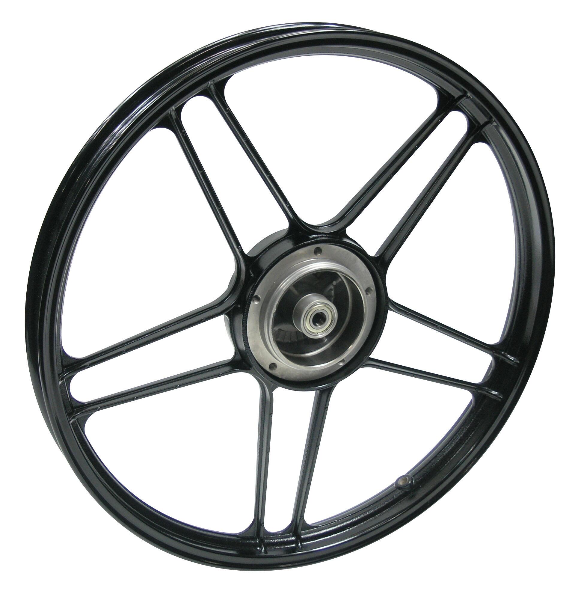 Hjul for aluminium sort