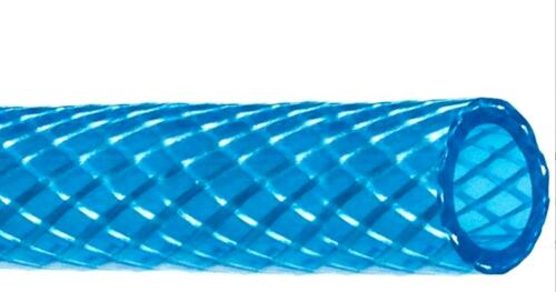 Benzinslange armeret ø 5mm 50cm lysblå