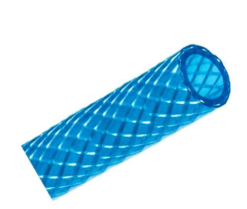 Benzinslange armeret ø 5mm 50cm lysblå