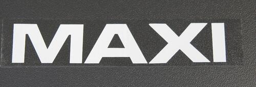 Mærke Maxi 9,5x2cm Hvid