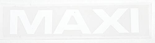 Mærke Maxi 9,5x2cm Hvid