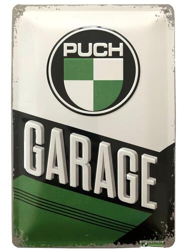 Skilt 20x30cm Puch garage