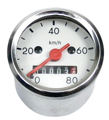 Speedometer org model 80km/ø48 hvid