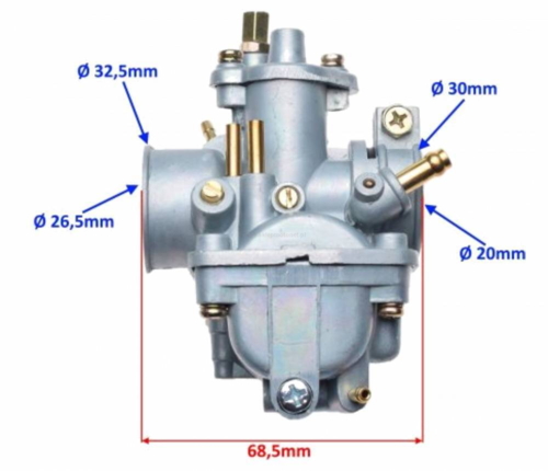 Karburator sting/pw50 13,9mm