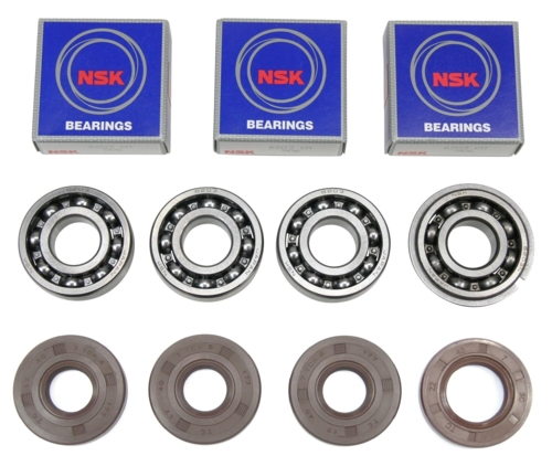 Lejesæt komplet hel motor NSK Viton