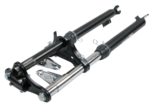 Forgaffel sort kraftig Ebr skivebremse model