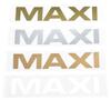Mærke Maxi 9,5x2cm Sølv