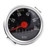 Speedometersæt 60km/ø48mm krom/sort