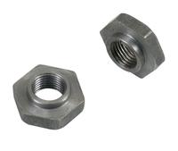 Møtrik 10x1mm med krave 10stk