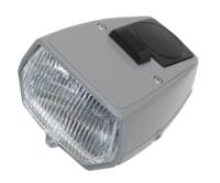 Forlygte grå med afbryder