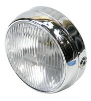 Forlygte 145mm krom